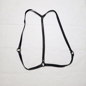 Jakimac Black Leather Harness - O/S